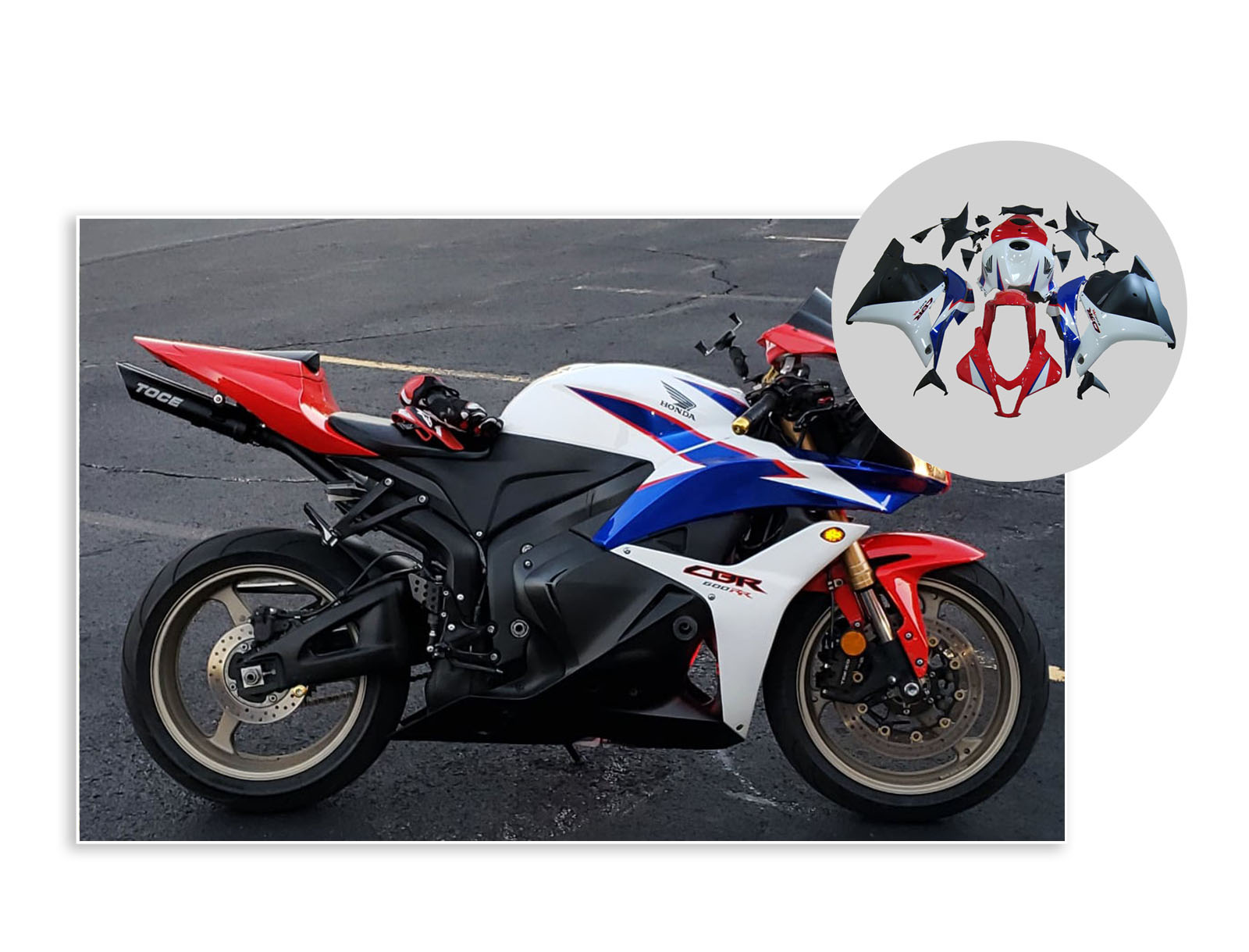 2009-2012 Honda CBR600RR Fairings UK