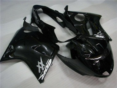 1996-2007 Glossy Black Honda CBR1100XX Motorcycle Fairing Kits UK
