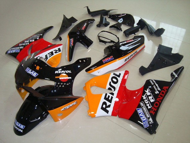 1998-1999 Orange White Red Glossy Black Repsol Honda CBR900RR 919 Motorcycle Fairings UK