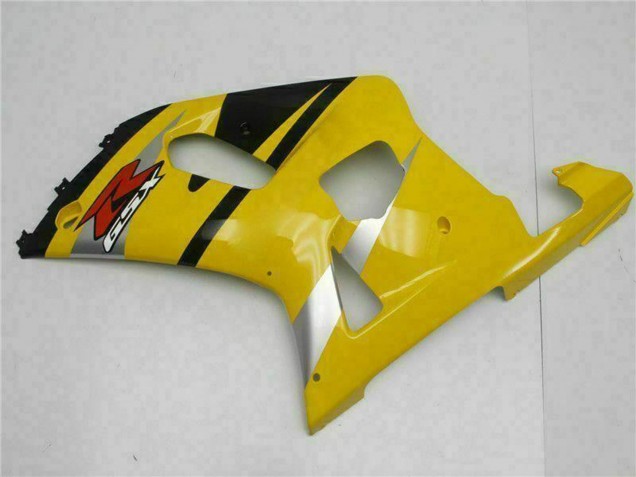 2001-2003 Yellow Black Suzuki GSXR 600/750 Motorcycle Fairings UK