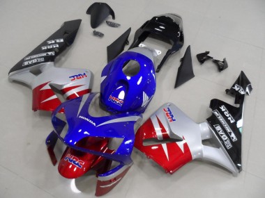 2003-2004 Silver Red Blue Glossy Black HRC Honda CBR600RR Motorcycle Fairings UK