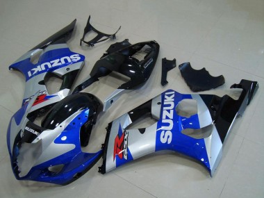 2003-2004 Silver Blue Glossy Black Red Suzuki GSXR 1000 Motorcycle Fairings UK