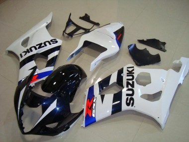2003-2004 White Blue Dark Blue Red Suzuki GSXR 1000 Motorcycle Fairings UK