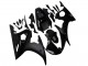 2003-2004 Glossy Black Matte Black Yamaha YZF R6 Motorcycle Fairings UK