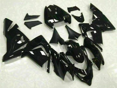 2004-2005 Glossy Black Kawasaki ZX10R Motorcycle Fairings UK
