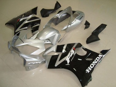 2004-2007 Silver Glossy Black Honda CBR600 F4i Motorcycle Fairing UK