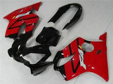2004-2007 Red Glossy Black Honda CBR600 F4i Bike Fairings UK