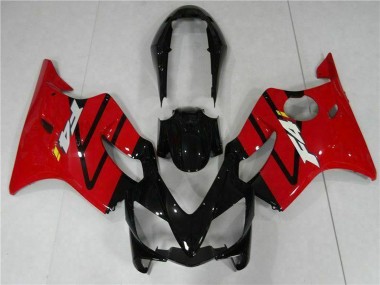 2004-2007 Red Glossy Black Honda CBR600 F4i Bike Fairings UK