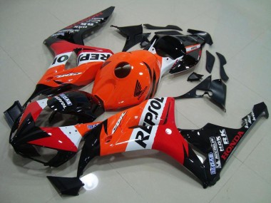 2006-2007 Orange White Red Glossy Black Repsol Honda CBR1000RR Motorcycle Fairing Kits UK