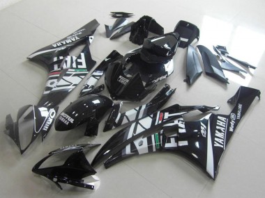 2006-2007 White Glossy Black Green Red Fiat Yamalube Motul Yamaha YZF R6 Motorcycle Fairings UK