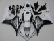 2007-2008 White Glossy Black Honda CBR600RR Bike Fairings UK