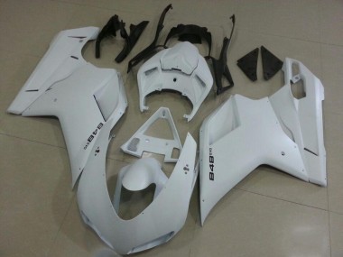 2007-2014 White Ducati 848 Motorcycle Fairings UK