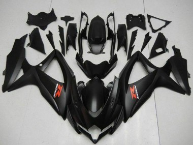 2008-2010 Matte Black Red Suzuki GSXR 600/750 Motorcycle Fairings UK