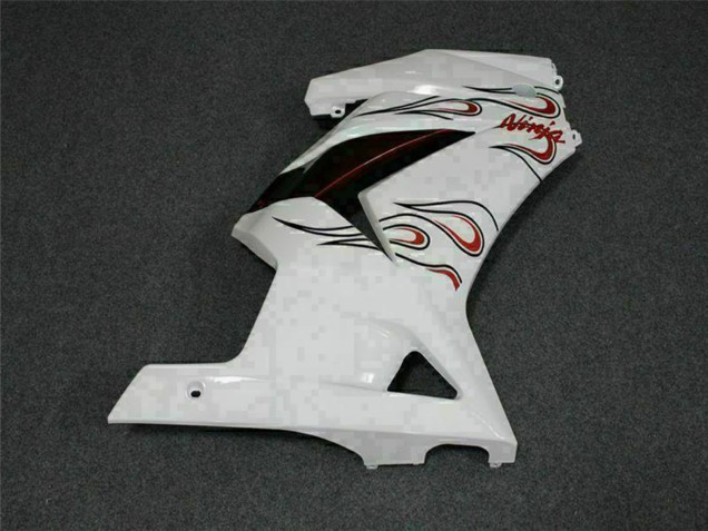 2008-2012 White Red Kawasaki EX250 Motorcycle Fairings UK