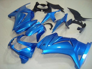 2008-2012 Light Blue OEM Style Kawasaki ZX250R Motorcycle Fairings UK