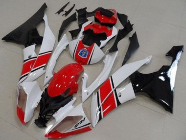 2008-2016 White Red Glossy Black Yamaha YZF R6 Motorcycle Plastics UK