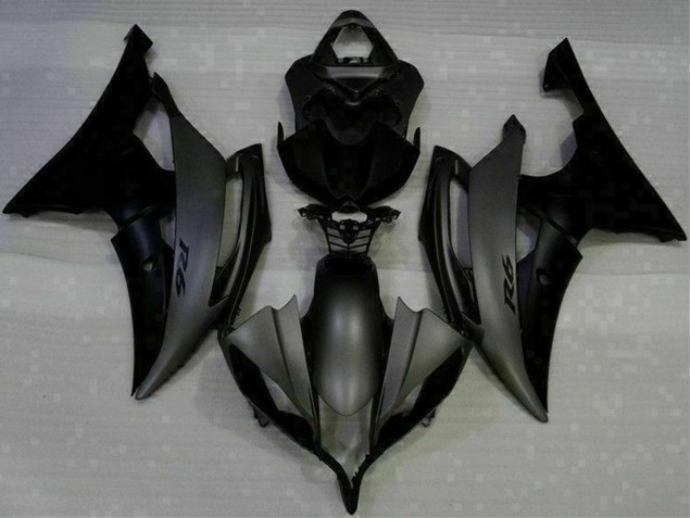 2008-2016 Matte Black Yamaha YZF R6 Motorcycle Fairing UK