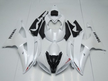 2008-2016 Glossy White Yamaha YZF R6 Motorcycle Fairings UK