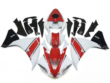 2009-2011 White Red Black Yamaha YZF R1 Motorcycle Fairings UK