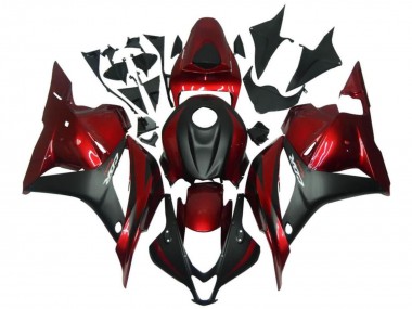 2009-2012 Red Matte Black Honda CBR600RR Motorcycle Fairings UK