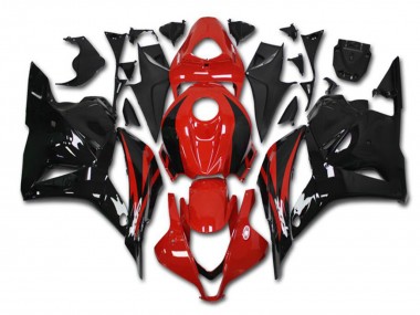 2009-2012 Red Glossy Black Honda CBR600RR Motorcycle Fairing Kits UK
