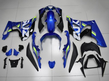 2017-2025 Blue White Green Suzuki GSXR 1000 Motorcycle Fairings UK