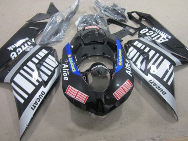2007-2014 Silver Red Blue Glossy Black Alice Ducati 848 1098 1198 Motorcycle Fairings UK