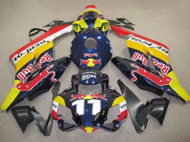 2004-2005 Yellow Blue White Red Bull Repsol 11 Honda CBR1000RR Motorcycle Fairings UK