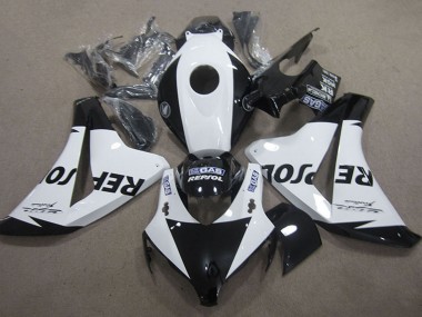 2008-2011 White Glossy Black Repsol Honda CBR1000RR Motorcycle Fairing UK