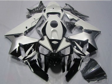 2005-2006 White Black Honda CBR600RR Motorcycle Fairings Kits UK