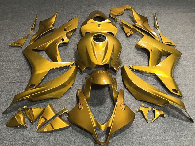 2007-2008 Gold Honda CBR600RR Motorcycle Fairings UK
