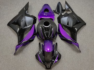 2009-2012 White Purple Blue Matte Black Honda CBR600RR Motorcycle Fairings UK