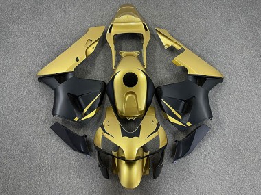 2003-2004 Gold Matte Black Honda CBR600RR Motorcycle Fairings UK