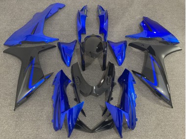 2011-2024 Blue Black Grey Suzuki GSXR 600 / GSXR 750 Motorcycle Fairings UK