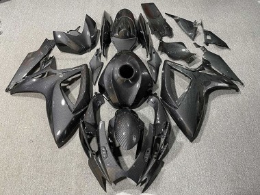 2006-2007 Black Carbon Fiber Style Suzuki GSXR 600 / GSXR 750 Motorcycle Fairings UK