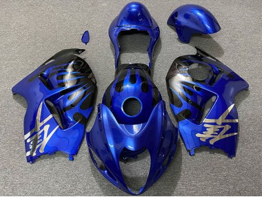 1997-2007 Deep Blue and Black Suzuki GSXR 1300 Motorcycle Fairings UK