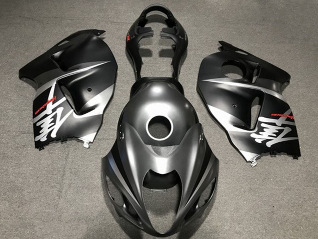 1997-2007 Matte Silver Black Suzuki GSXR 1300 Motorcycle Fairings UK