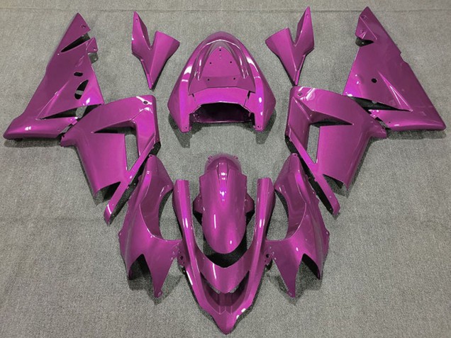 2004-2005 Glossy Purple Kawasaki ZX10R Motorcycle Fairings UK