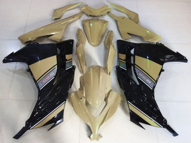 2013-2017 Desert Tan Black Kawasaki Ninja 300 Motorcycle Fairings UK