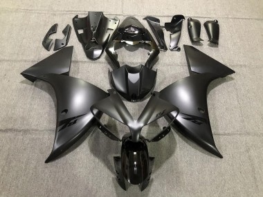 2012-2014 Glossy Black Matte Black Yamaha R1 Motorcycle Fairings UK