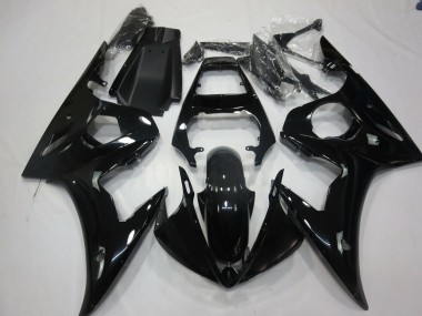 2005 Glossy Black Yamaha R6 Motorcycle Fairings UK