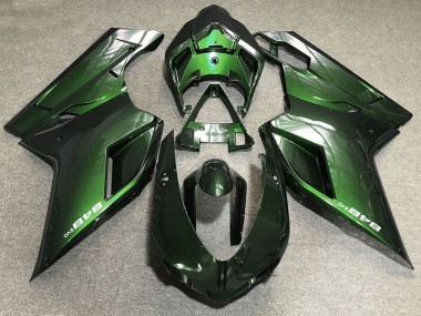 2007-2014 Green Ducati 848 Motorcycle Fairings UK