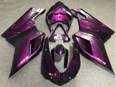 2007-2014 Purple Ducati 848 Motorcycle Fairings UK