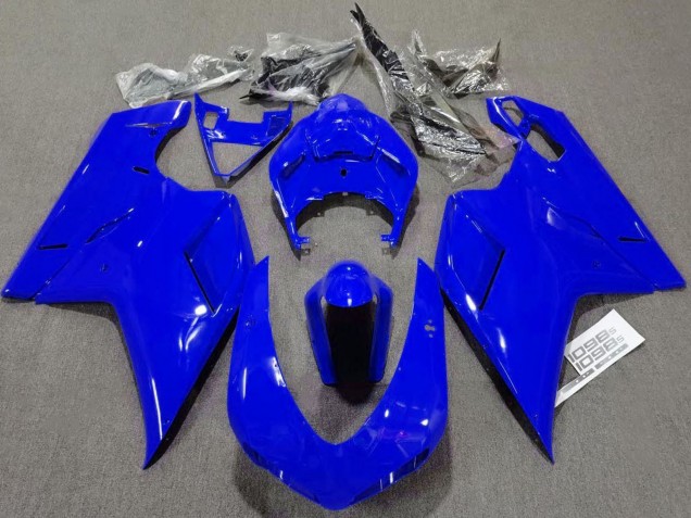 2007-2014 Glossy Blue Plain Ducati 1098 Motorcycle Fairings UK