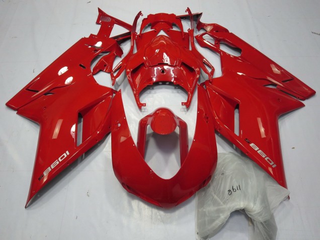 2007-2014 Red Ducati 1098 Motorcycle Fairings UK