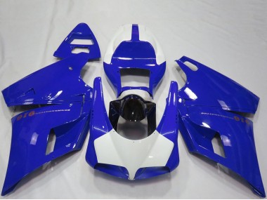 1993-2005 Blue Glossy Black Ducati 916 Motorcycle Fairings UK