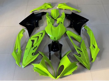 2009-2014 High Viz Yellow Glossy Black HP BMW S1000RR Motorcycle Fairings UK