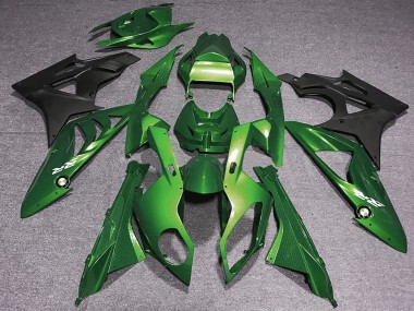 2009-2014 Green Matte Black BMW S1000RR Motorcycle Fairings UK