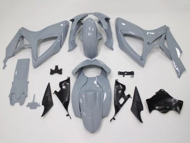 2006-2007 Nardo Grey Suzuki GSXR 600 / GSXR 750 Motorcycle Fairing Kits UK