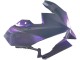 2024-2026 Chameleon Grey Dazz Pearl Purple Kawasaki Ninja 500 EX500R Motorcycle Fairings UK